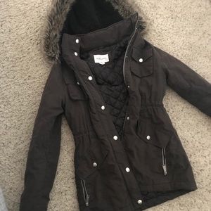 BCBGeneration Olive Green Winter Jacket (XS)